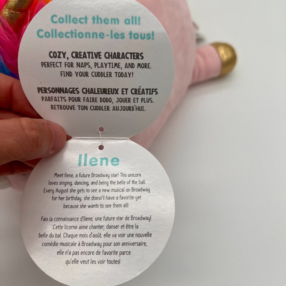 NWT 🥀 Ilene the Pink Unicorn Cuddler Squishmallow - Picture 5 of 5